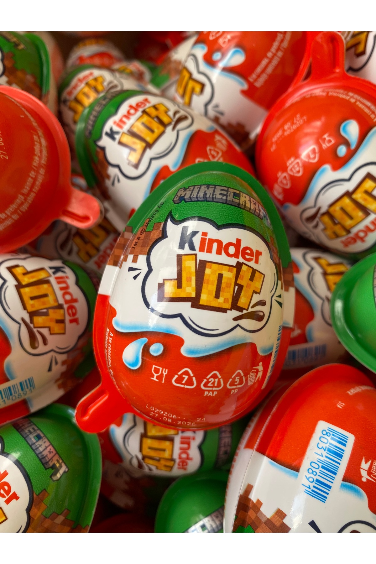 Kinder Joy Minecraft 2026! 20g (sürpriz yumurta) - Fiyatı