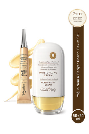 Milk Lady Yoğun Nem & Bariyer Onarıcı Bakım Seti (50 ml + 20 ml)