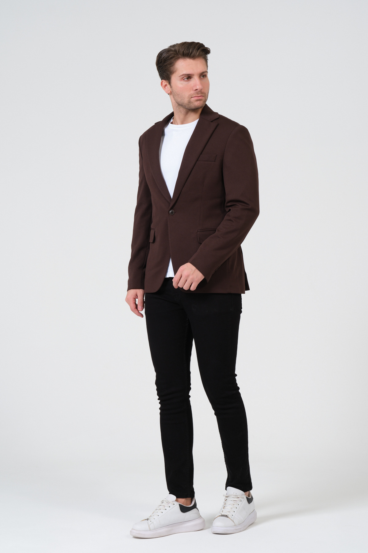 VALUE FASHION  Erkek Ceket, Slim Fit, Astarlı Spor Şık Ceket - Görsel 6