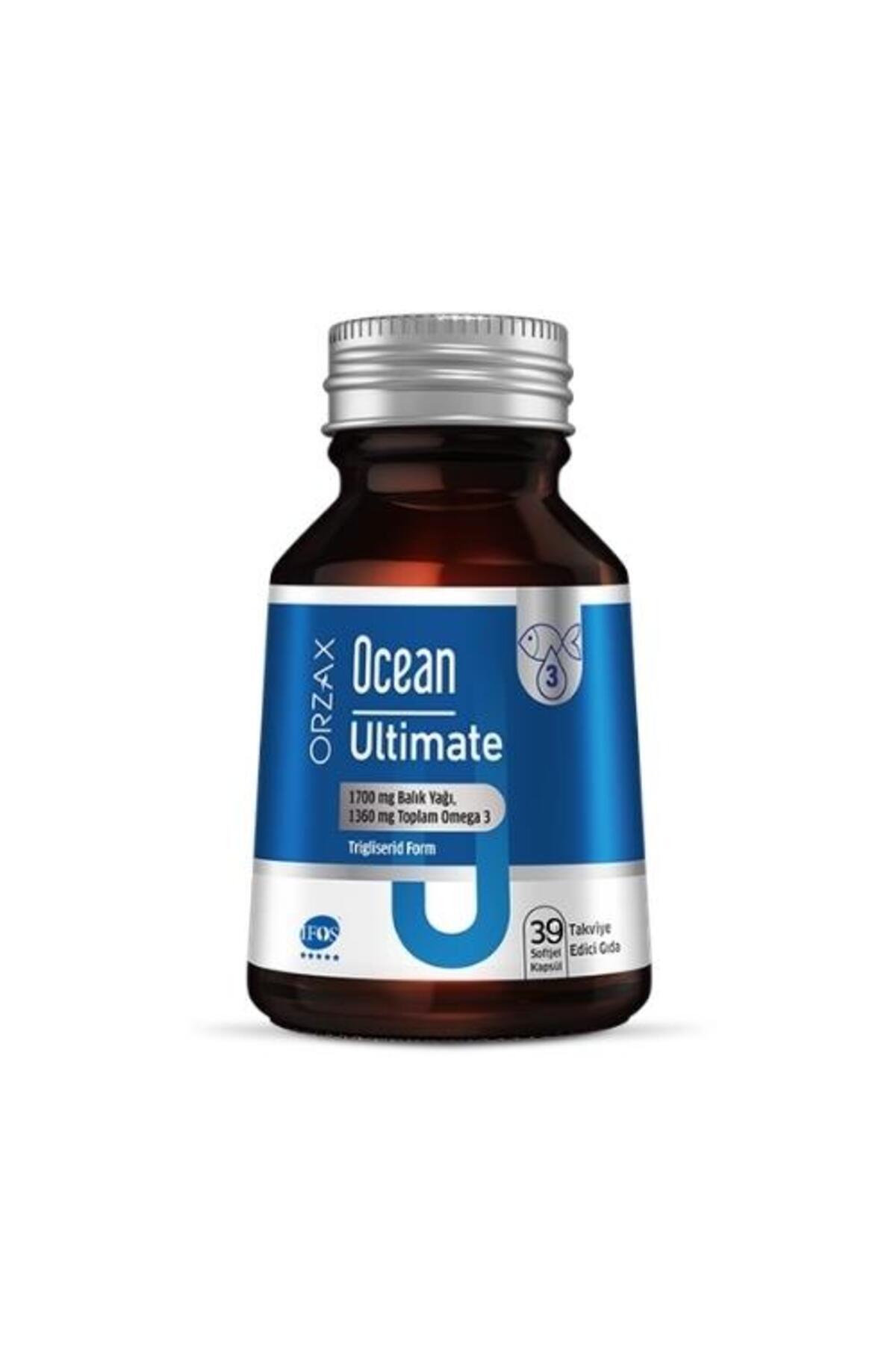 Orzax Ocean Ultimate Balık Yağı 1700 mg 39 Softjel Kapsül - Fiyatı