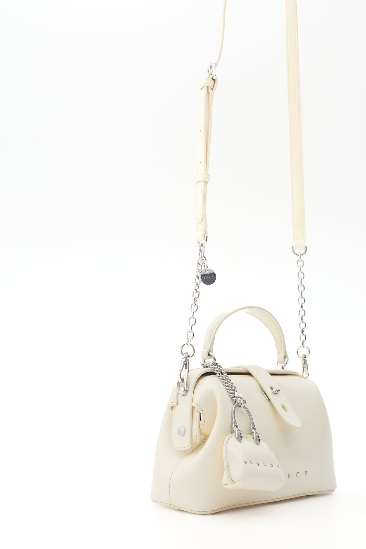 WOMEN 'S SLEEVE BAG BEIGE SLY388