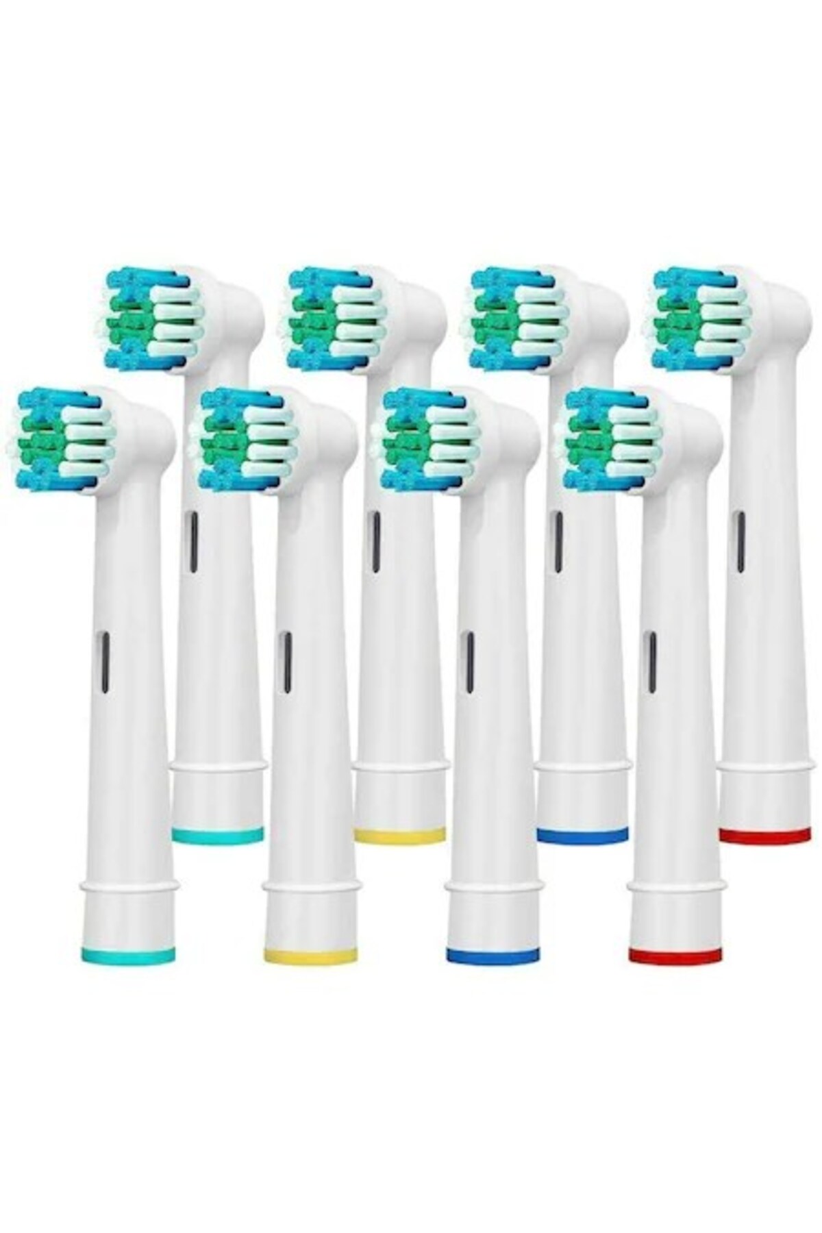 Pebadent Σετ 8 κεφαλών βούρτσας συμβατό με Oral B/Braun
