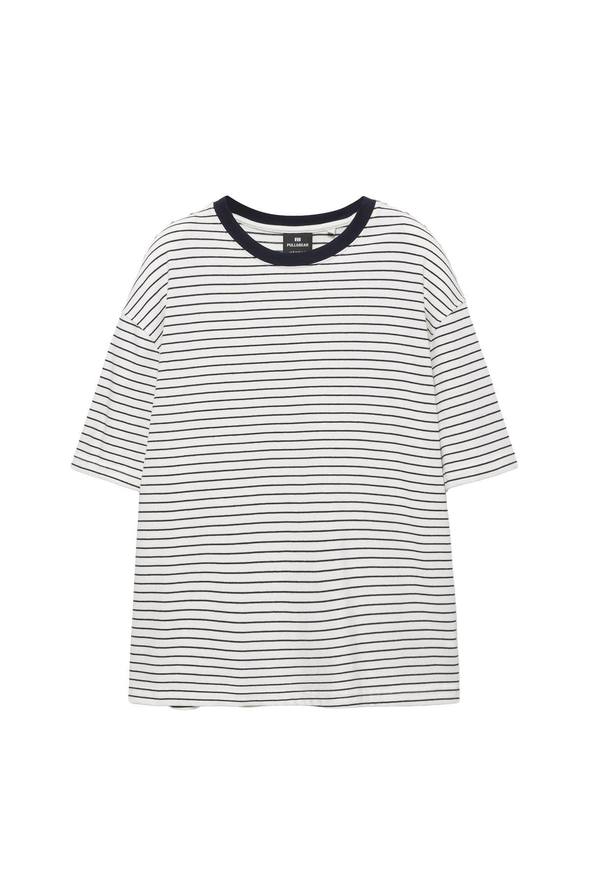 Pull & Bear  Premium kısa kollu tişört - Görsel 3