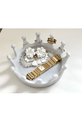 assman takı kutusu prenses tacı biçimli