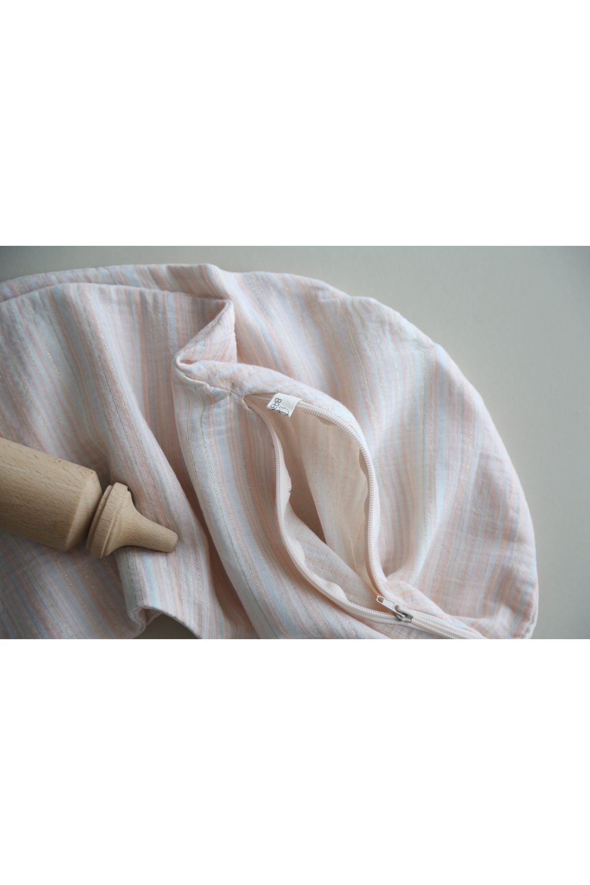 BabyKAR Parıltı Emzirme Yastığı Kılıfı – Çıkarılabilir %100 Pamuk Müslin Yedek Kılıf fotoğrafı 3 (önizleme)