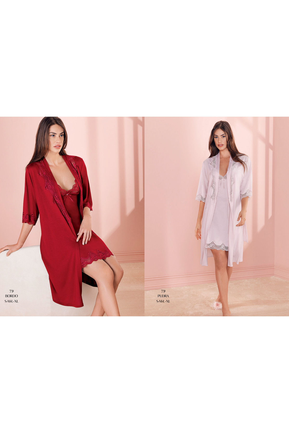 Espuar 731 Penye 3'lü Pijama Takımı