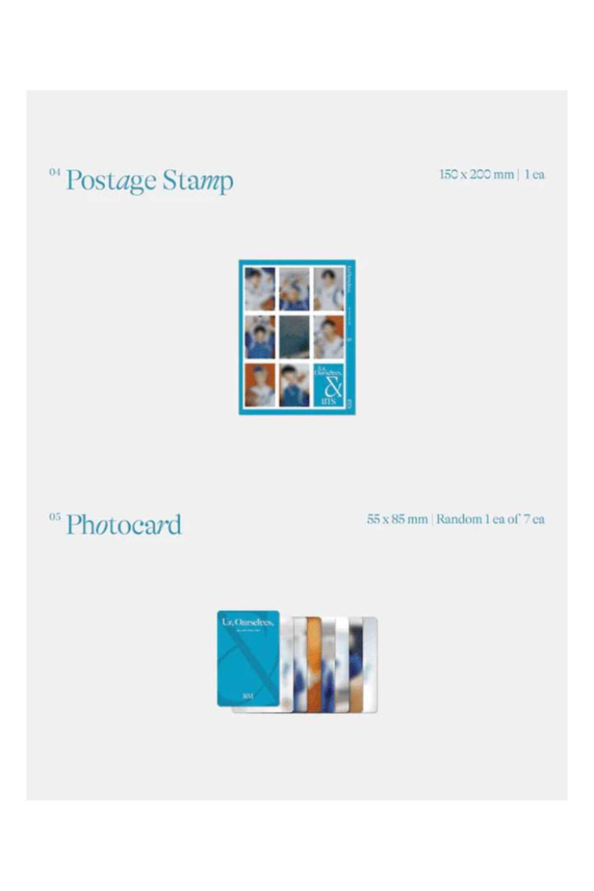 tays store BTS - SPECIAL 8 PHOTO-FOLIO US, Ourselves, and BTS 'WE