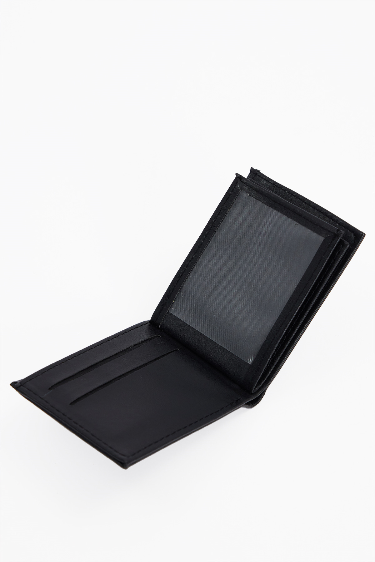 Tudors  Vegan Deri Erkek Siyah Cüzdan - Görsel 5