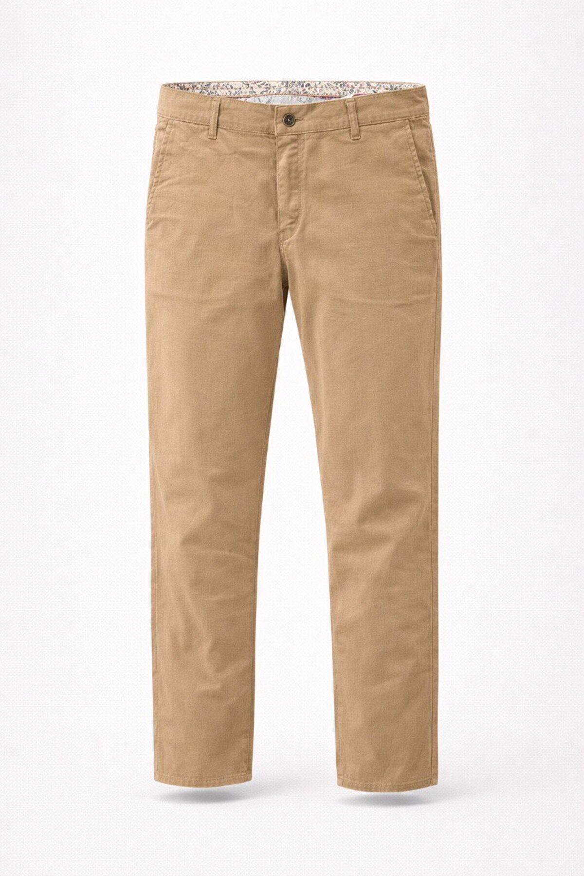 Basic Slim Fit Chino Linen Pants