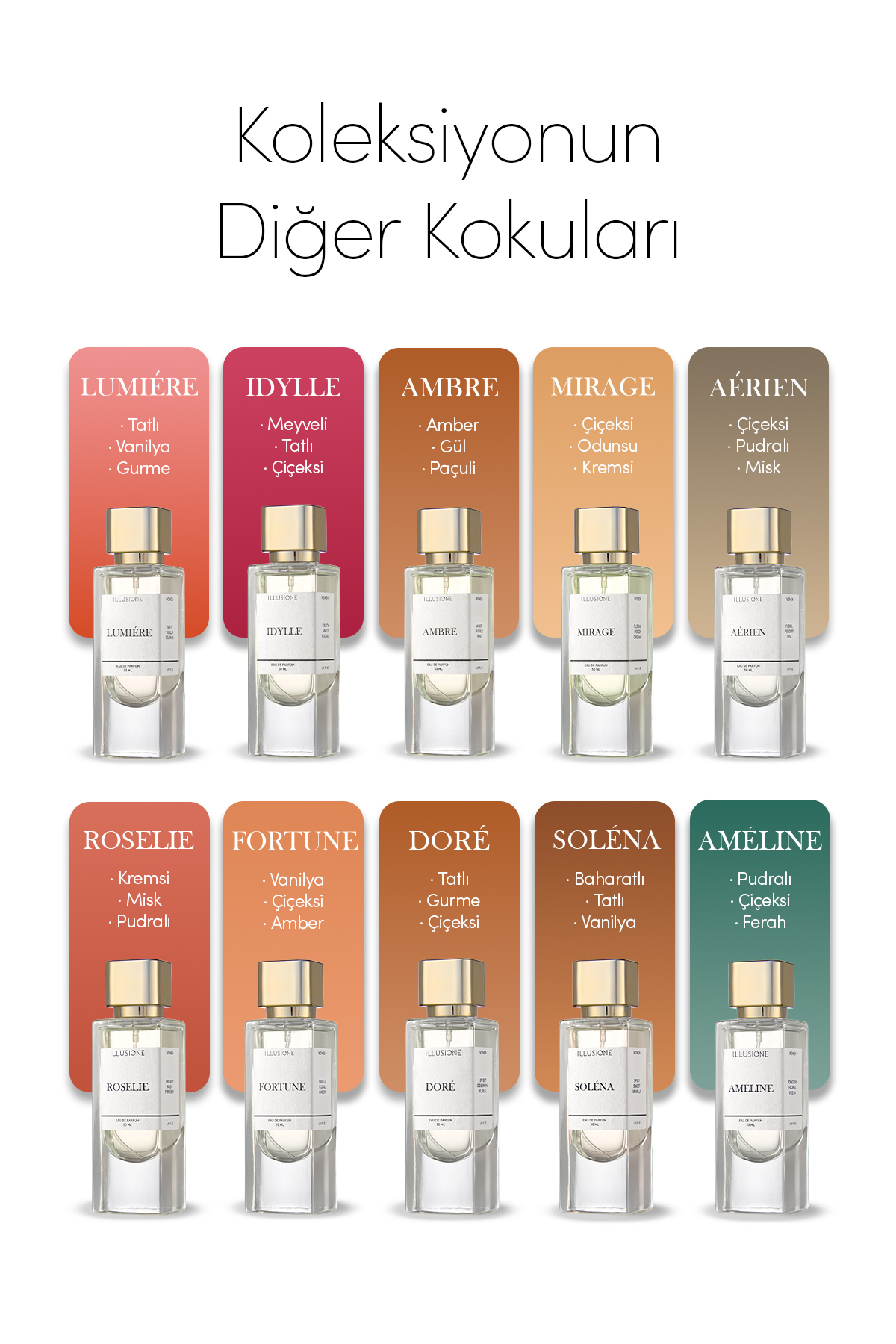 Lumiére Edp Kadın Parfüm 50ml | Tatlı - Vanilya - Gurme | Narenciye, Müge, Orkide, Misk — IPW006 — تصویر 9 از 9