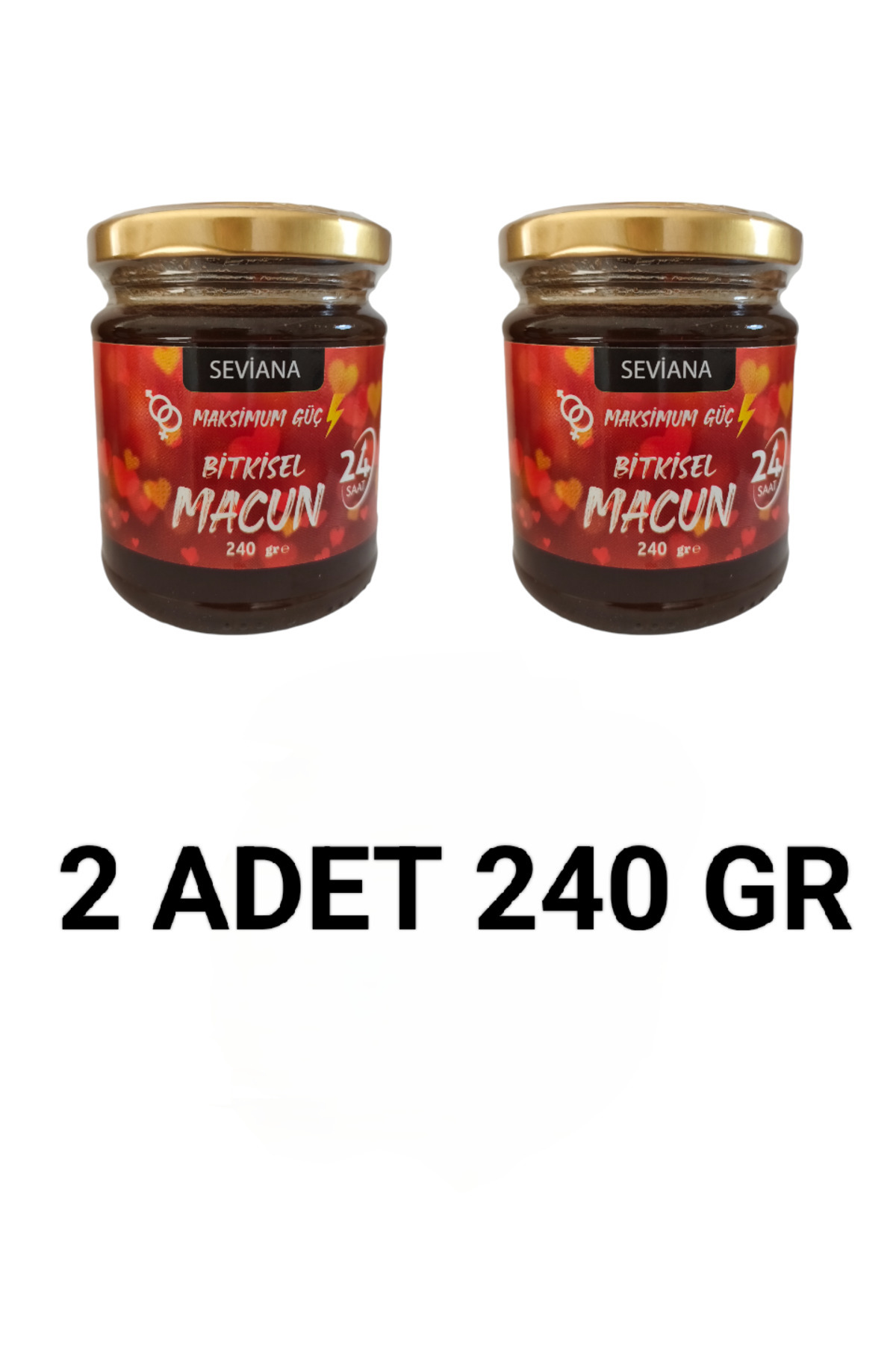 SEVİANA Ginsengli Bitkisel Karışımlı Mesir Epimedyümlü1 Kuvvet Macun 2X240 Gr — 85468876888