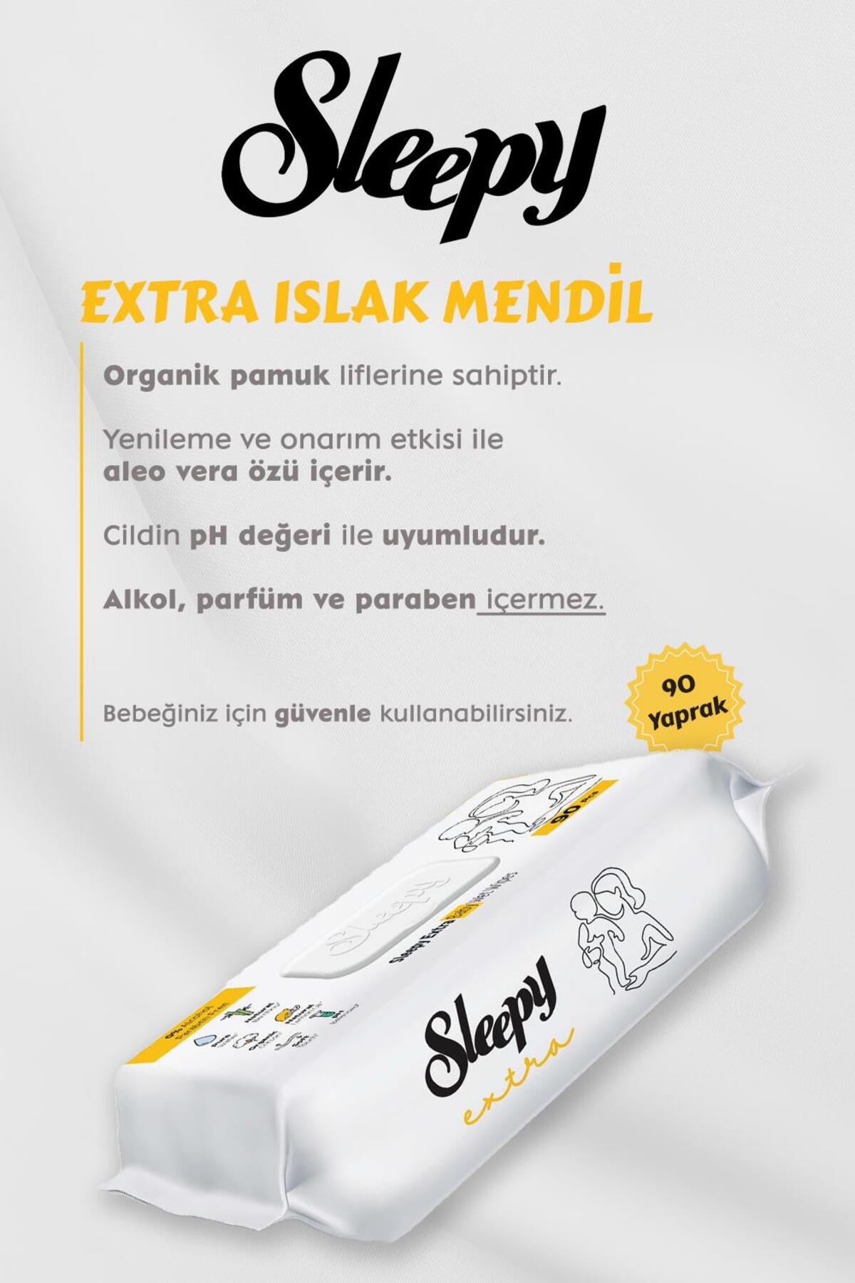 Sleepy Extra Islak Bebek Havlusu 7 AL 6 Öde Hediyeli fotoğrafı 2 (önizleme)