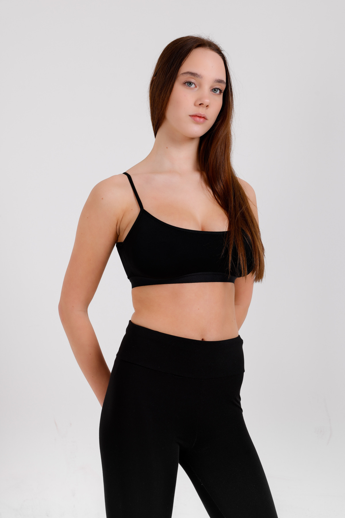 COMFORT SECRET Kadın Renkli 5 Li Ip Askılı Pedli Sporcu Sütyen Yarım Atlet görsel 5