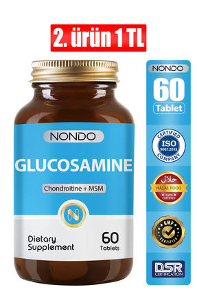 Nondo Glukozamin 60 Tablet (glukosamine Chondrotitin Msm Methly Sulphonly Met...