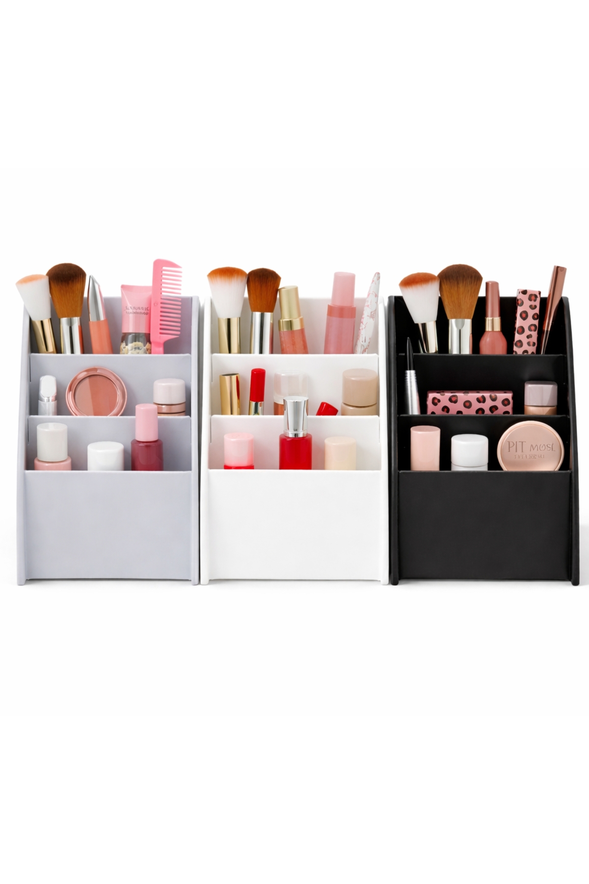 3-Pan Multipurpose Desktop Organizer - Bathroom Organizer (3PCS)