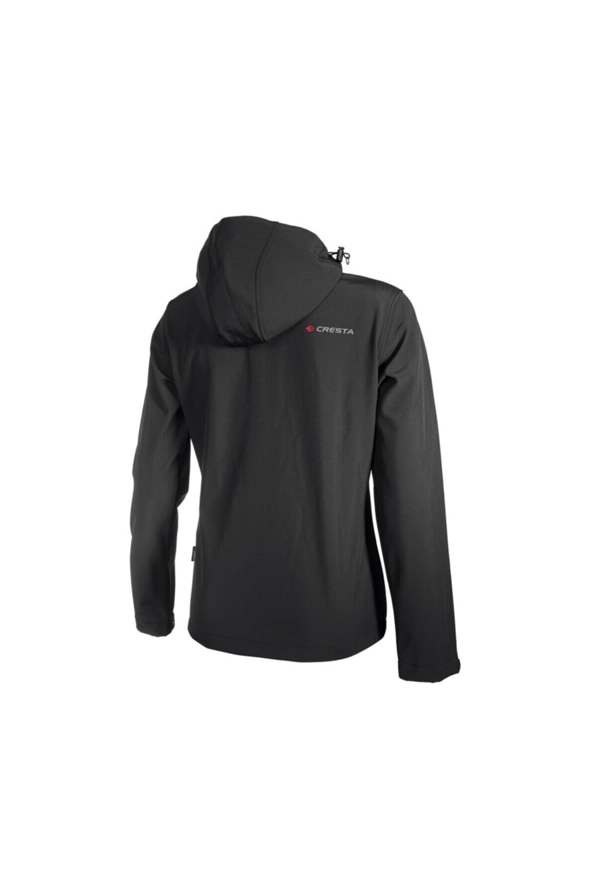 Cresta Outdoor Kapüşonlu Kadın Basic Softshell Ceket görsel 3