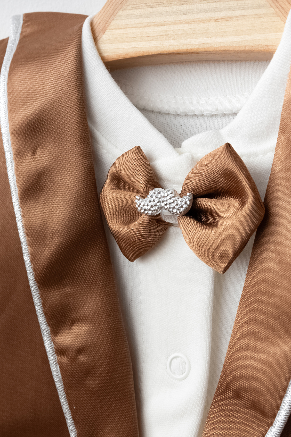 Harry&Millie Erkek bebek smokin yelekli takım mevlüt takımı bebek hediyelik sünnet fotoğrafı 4 (önizleme)