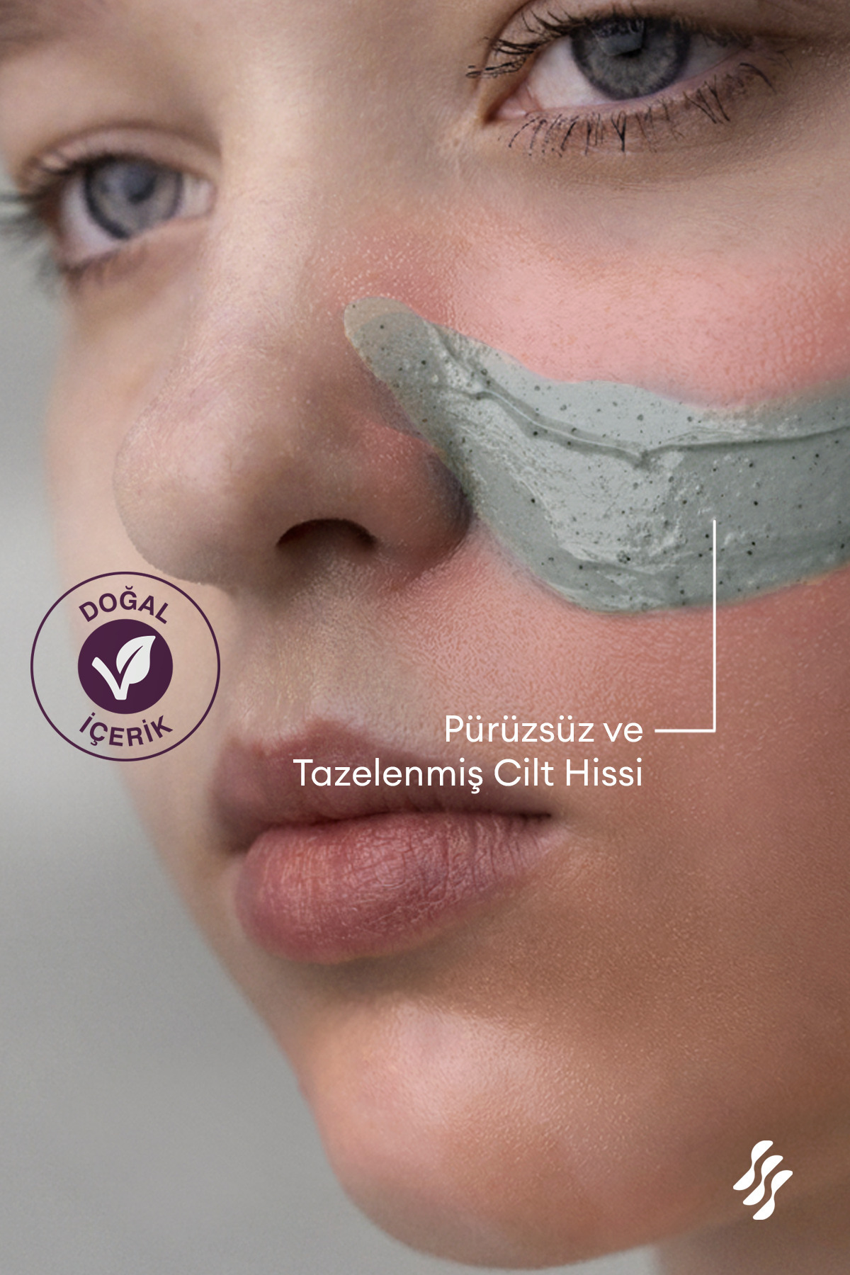 Siyah Nokta Karşıtı Doğal Peeling - Sıkılaştırıcı, Arındırıcı 60ml - Green Tea & Tamarind — GTS-0060 — تصویر 3 از 6