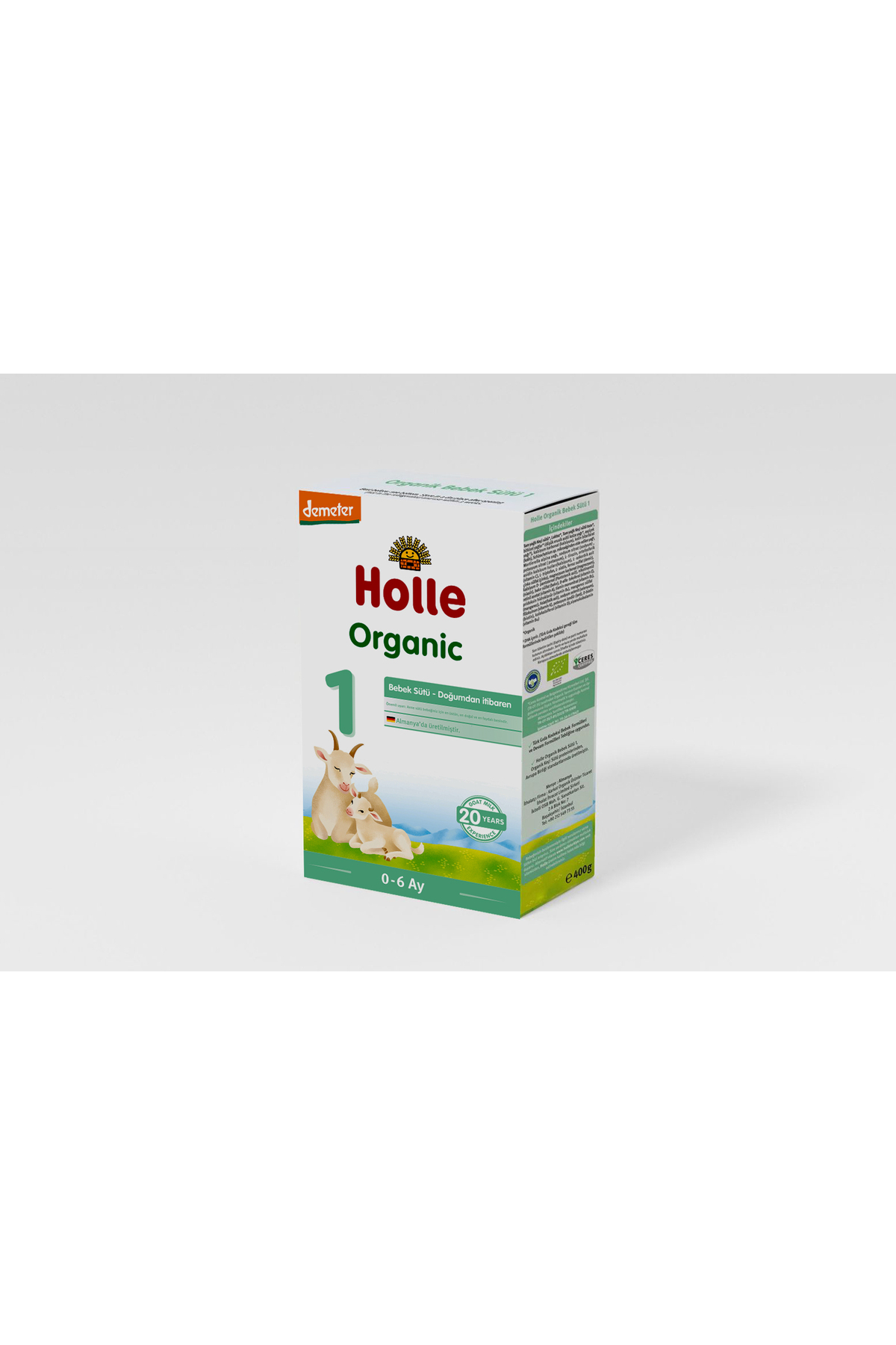 Holle ORGANİK KEÇİ 1 BEBEK SÜTÜ fotoğrafı 4 (önizleme)