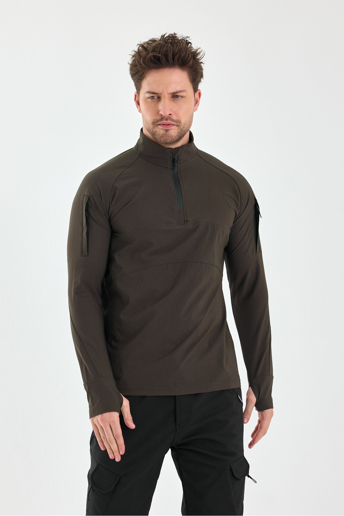 twentyfive25 Erkek Outdoor Taktik Sweatshirt görsel 4