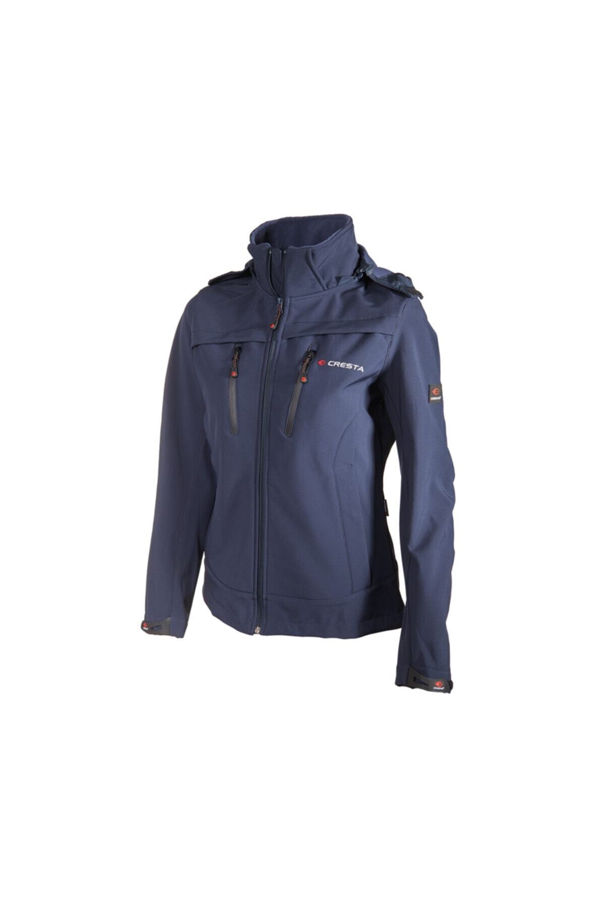 Cresta Outdoor Kapüşonlu Kadın Softshell Ceket