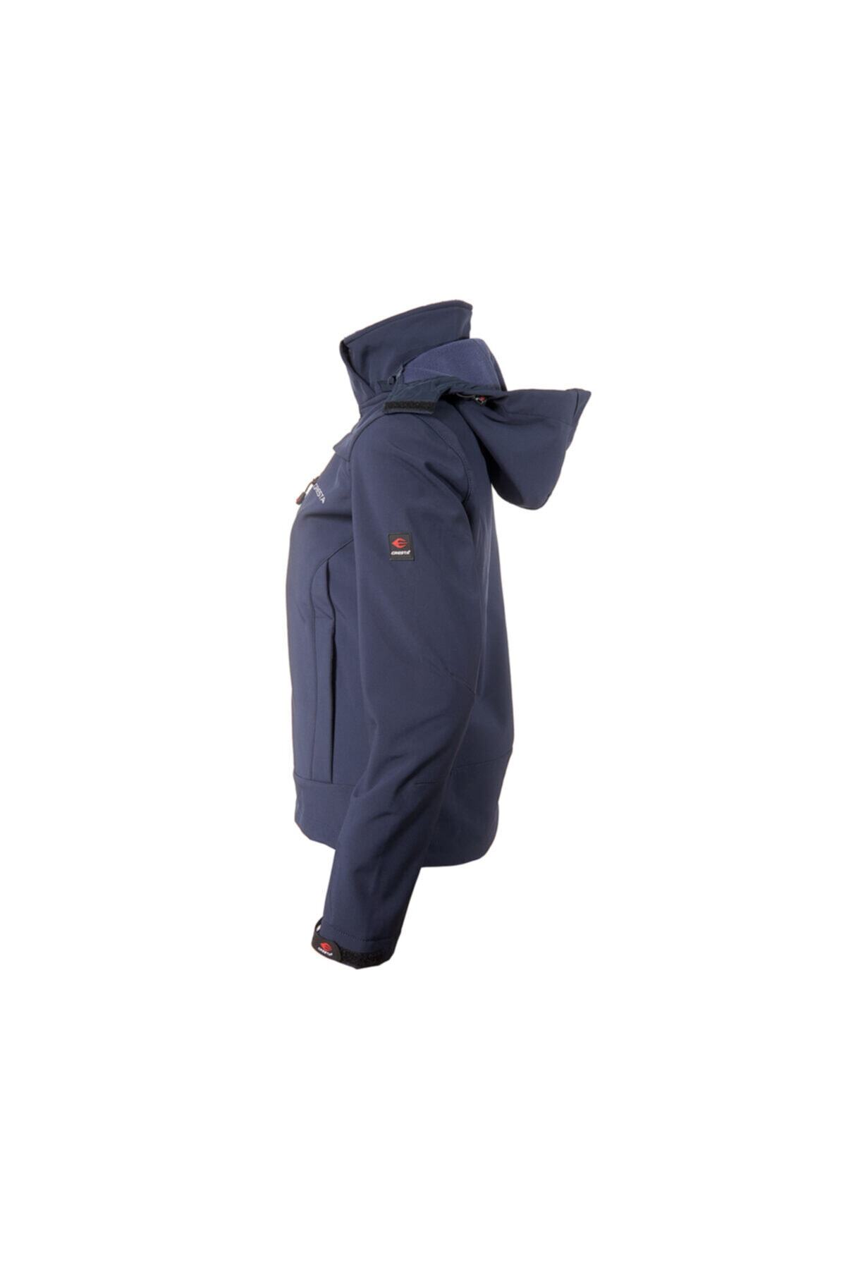 Cresta Outdoor Kapüşonlu Kadın Softshell Ceket görsel 2