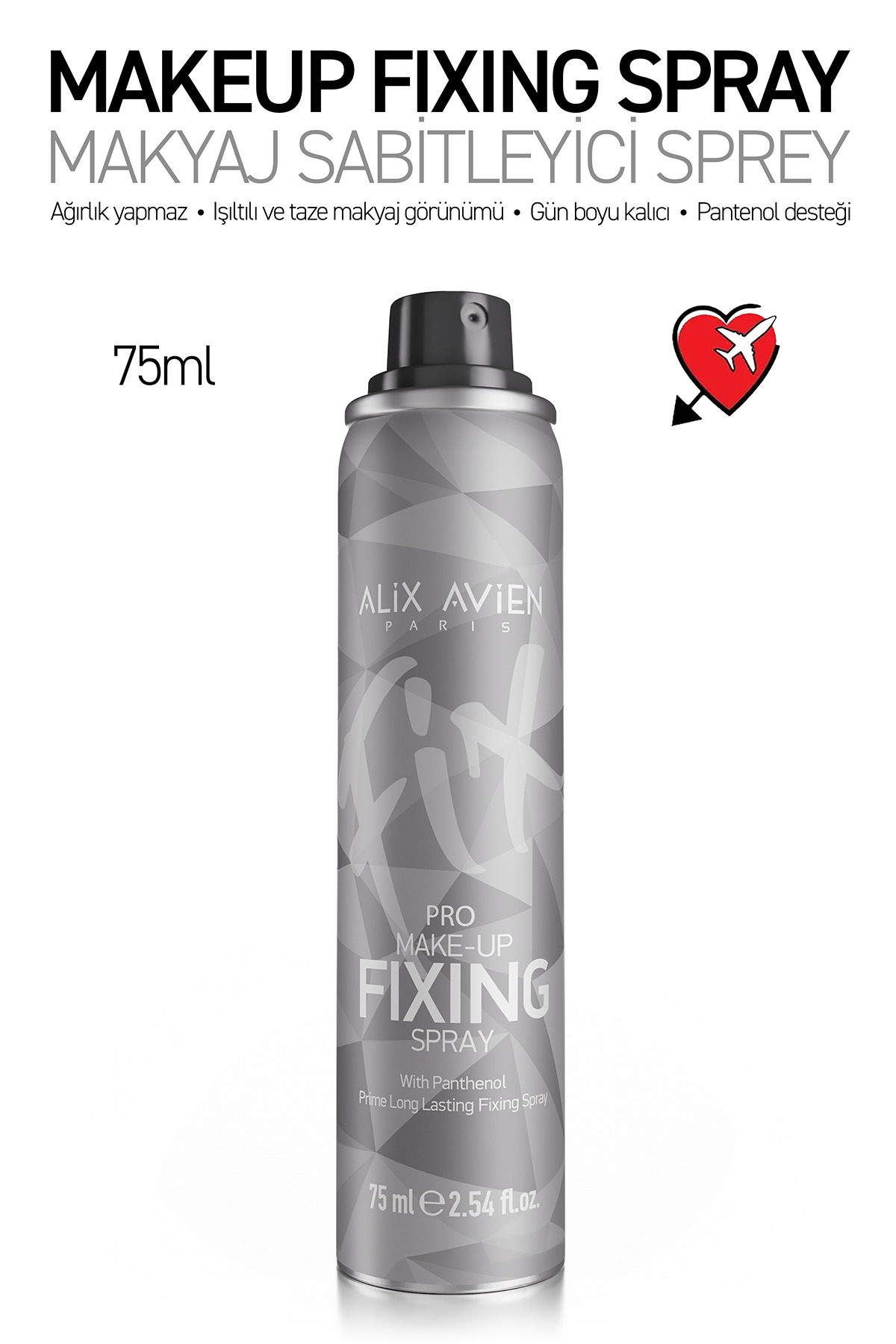 Alix Avien Makyaj Sabitleyici Sprey - Make Up Fixing Spray 75 ML - Fiyatı, Yorumları