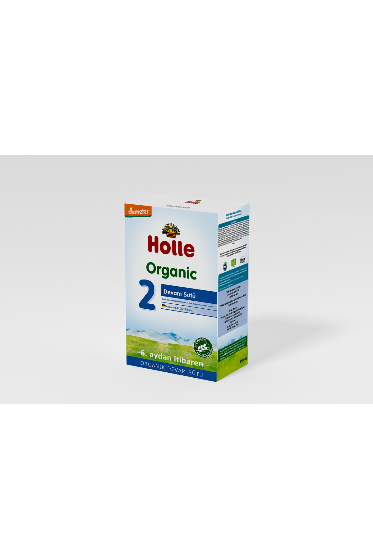 Holle Organik 2 Devam Sütü 600 gr 6'lı Paket fotoğrafı 7 (önizleme)