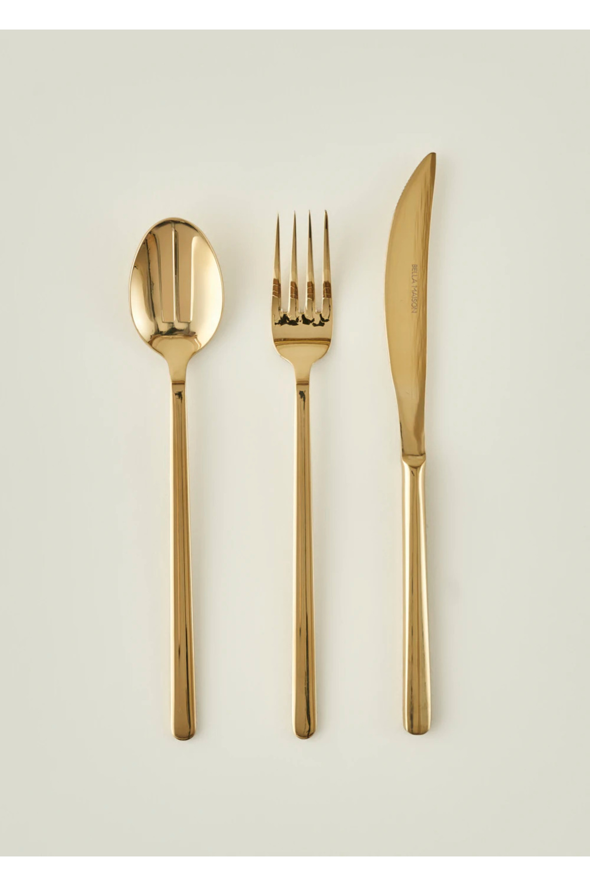 Milano 18-Piece Dessert Cutlery Set Gold
