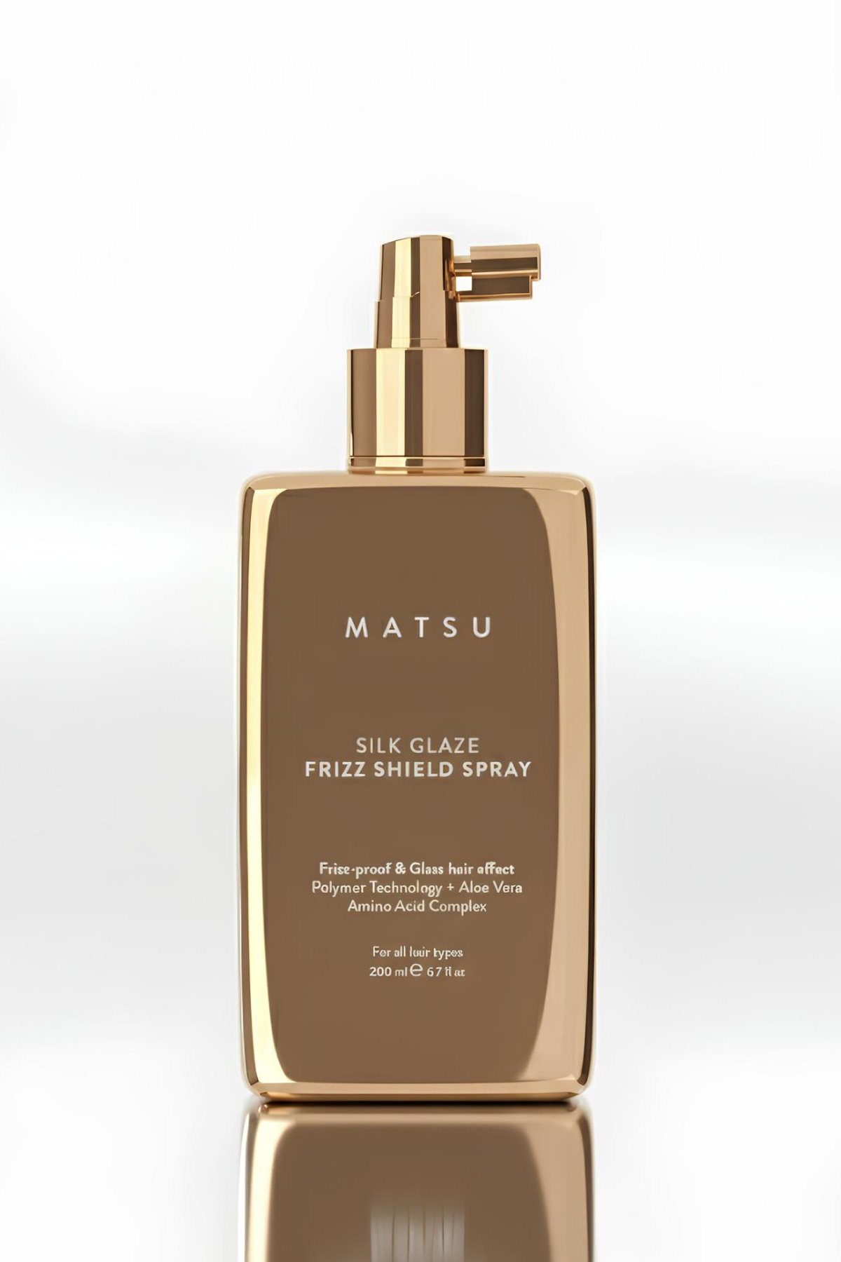 MATSU Silk Glaze Anti-Frizz Sprey 200 ml | Isı ile Aktif Koruma & Cam Parlaklığı - Fiyatı, Yorumları