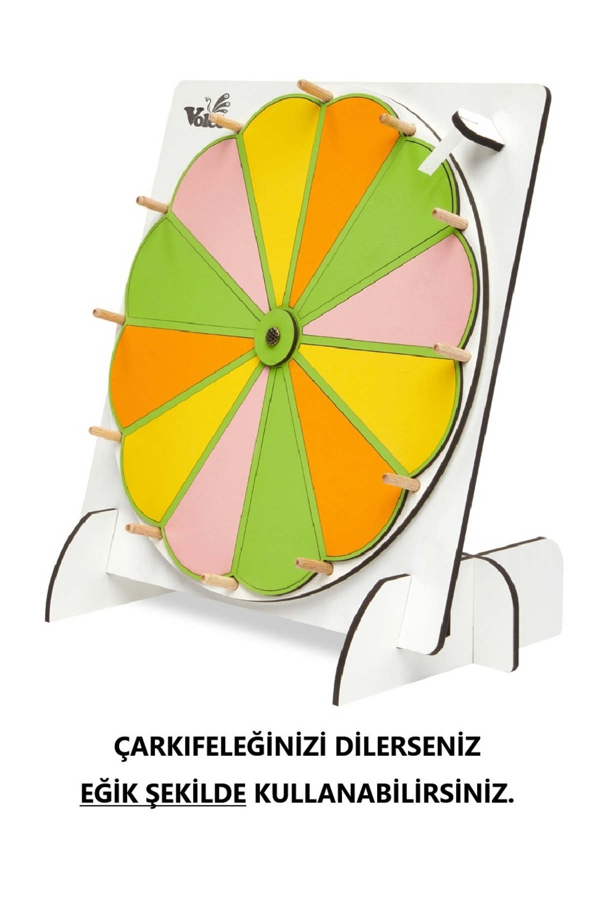 VoleeCraft Çarkıfelek Oyunu, Eğitim Materyali, Eğitici Oyun, Renkli fotoğrafı 4 (önizleme)