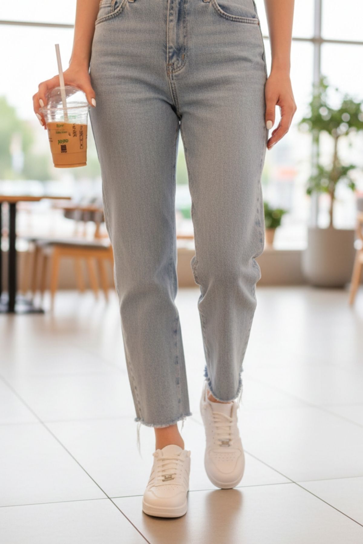 SOLAZER  KADIN BEYAZ GÜNLÜK SNEAKER - Görsel 6