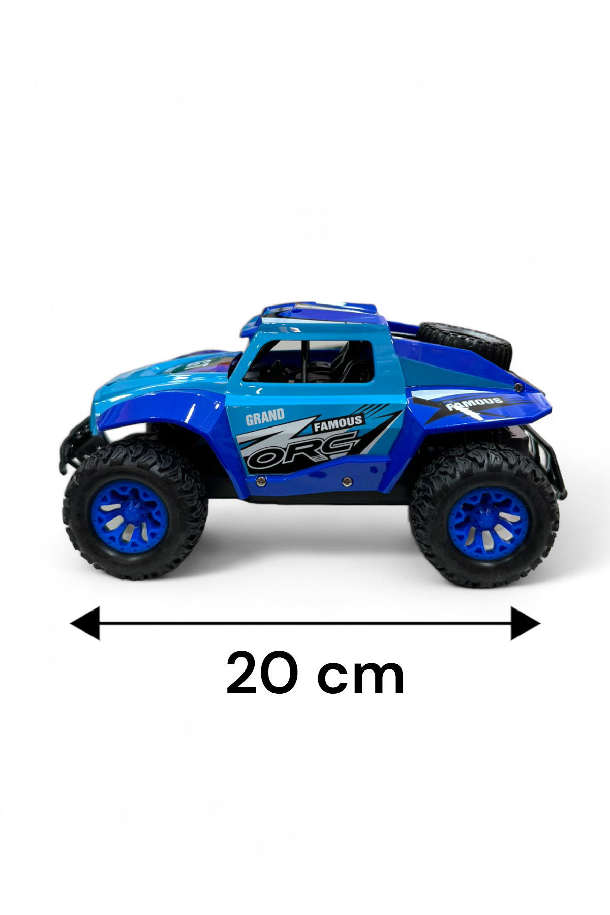 YILDIRIM OYUNCAK Uzaktan Kumandalı Şarjlı High Speed Racing Araba - 20 cm Full Fonksiyon Darbe Önleyici Arazi Arabası fotoğrafı 2 (önizleme)