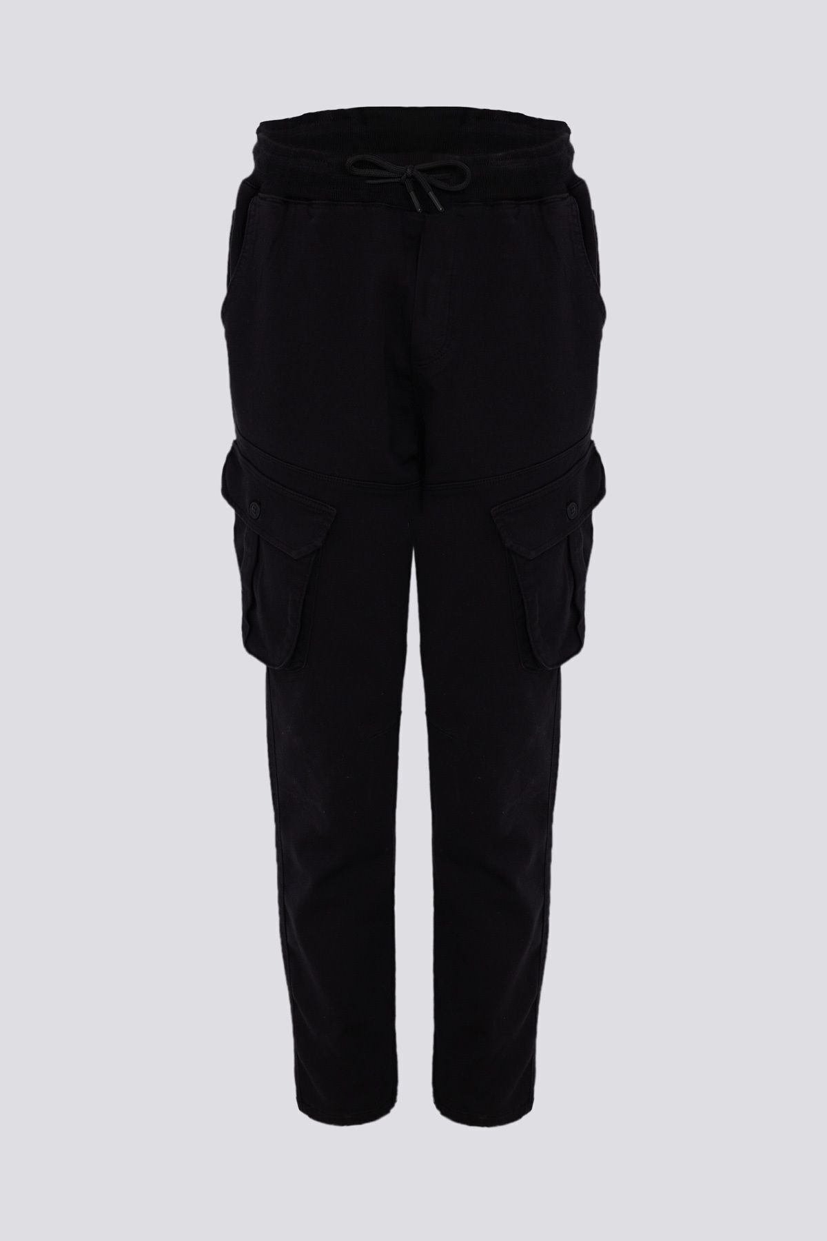 Men's Cargo Pocket Flexible Jogger Black