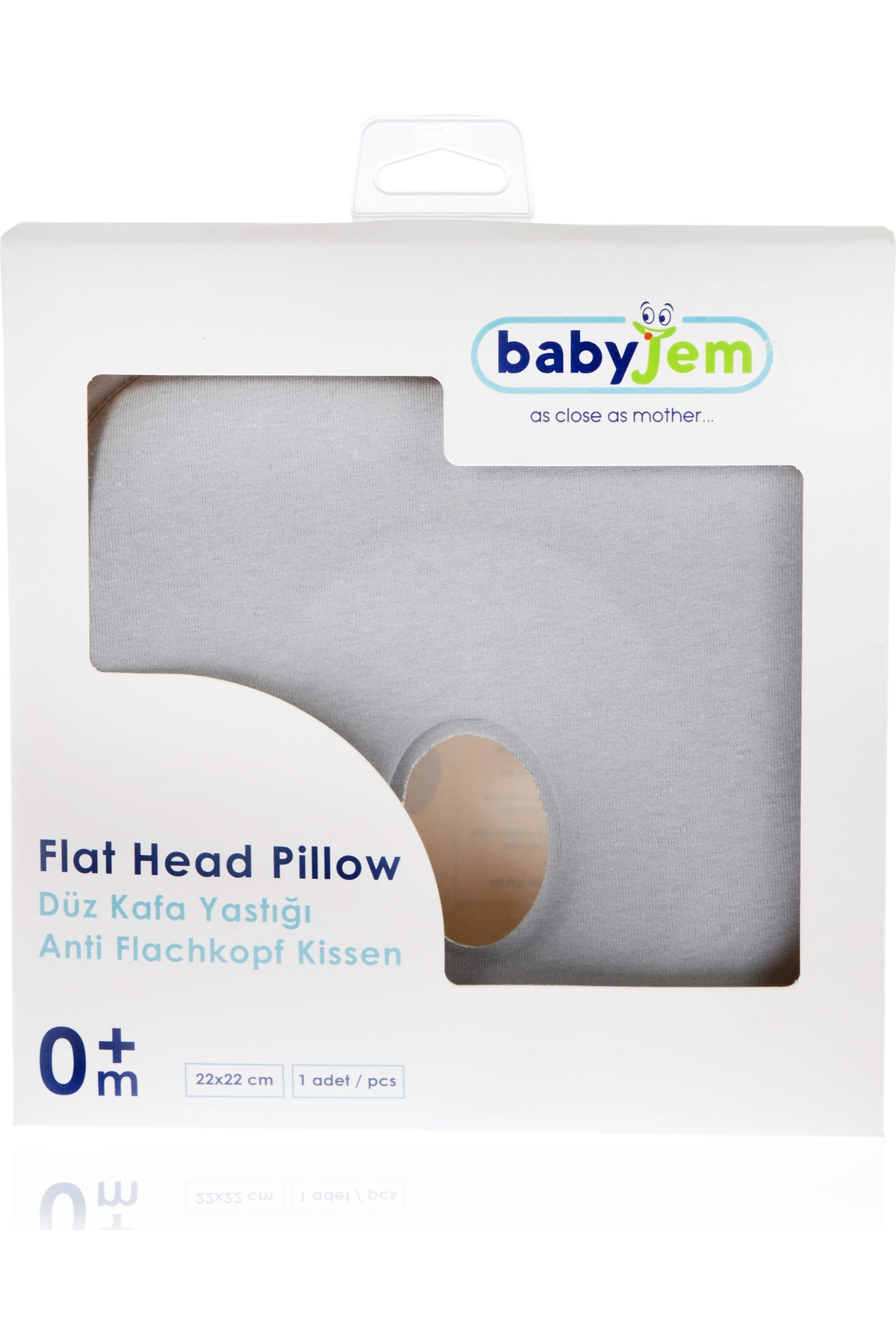 Babyjem Düz Kafa Yastığı Gri fotoğrafı 6 (önizleme)