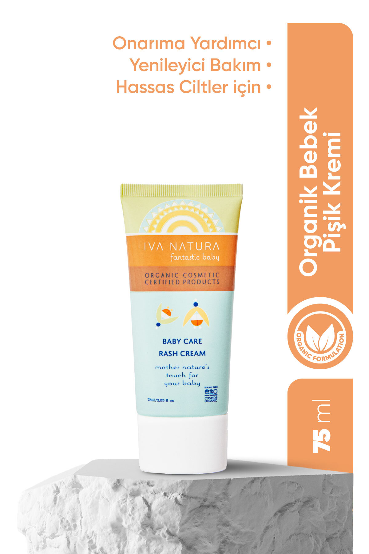 Iva Natura Organik Sertifikalı %98 Doğal Onarıcı Ve Önleyici Bebek Pişik Kremi Sarı Kantaron Özlü 75ml - Fiyatı, Yorumları