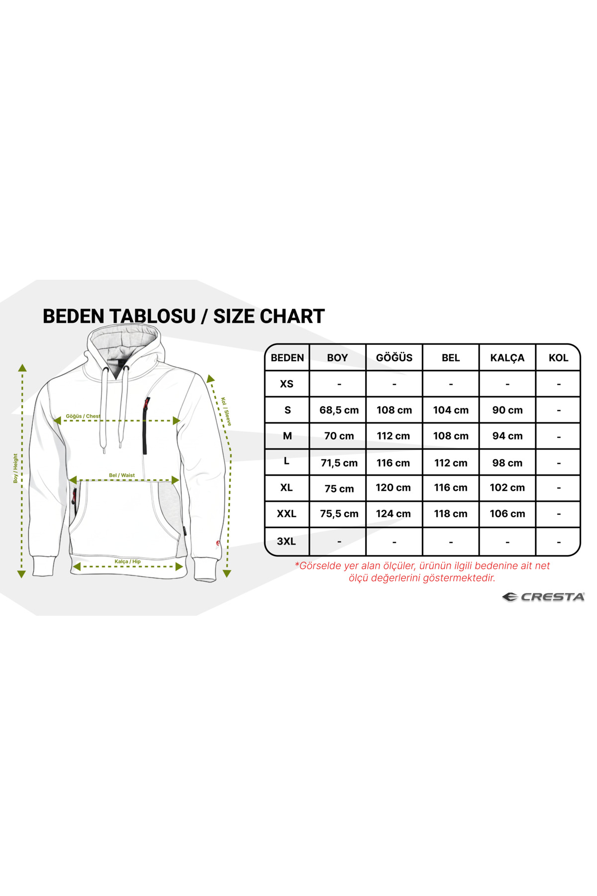 Cresta Erkek Garnili Kapüşonlu Sweatshirt görsel 6