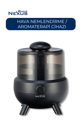 Direct NEXUS Ultrasonik Buhar Makinesi (Hava Nemlendirici) + Aromaterapi Diff...