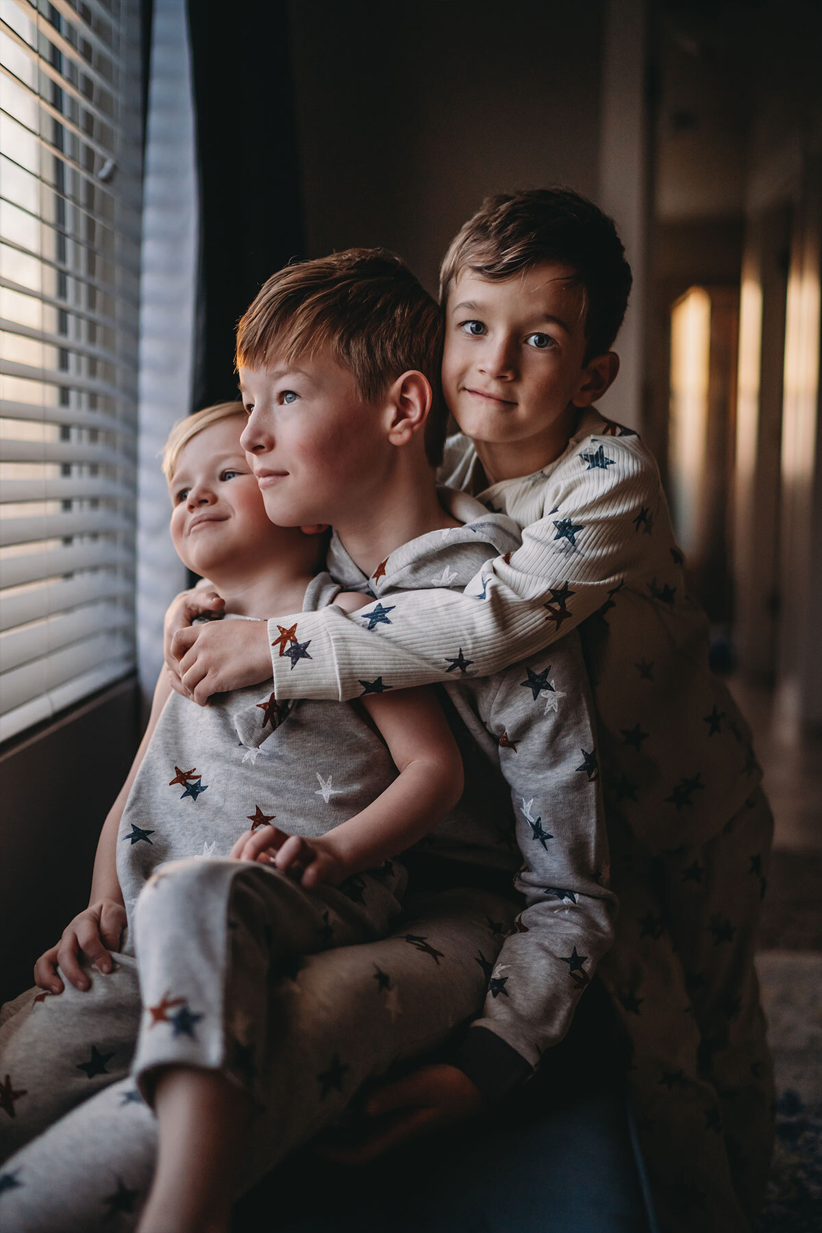 Antebies Organik Gri Yıldızlı Geceler Desenli Polarlı Alttan Çıtçıtlı Erkek Bebek Salopet fotoğrafı 5 (önizleme)