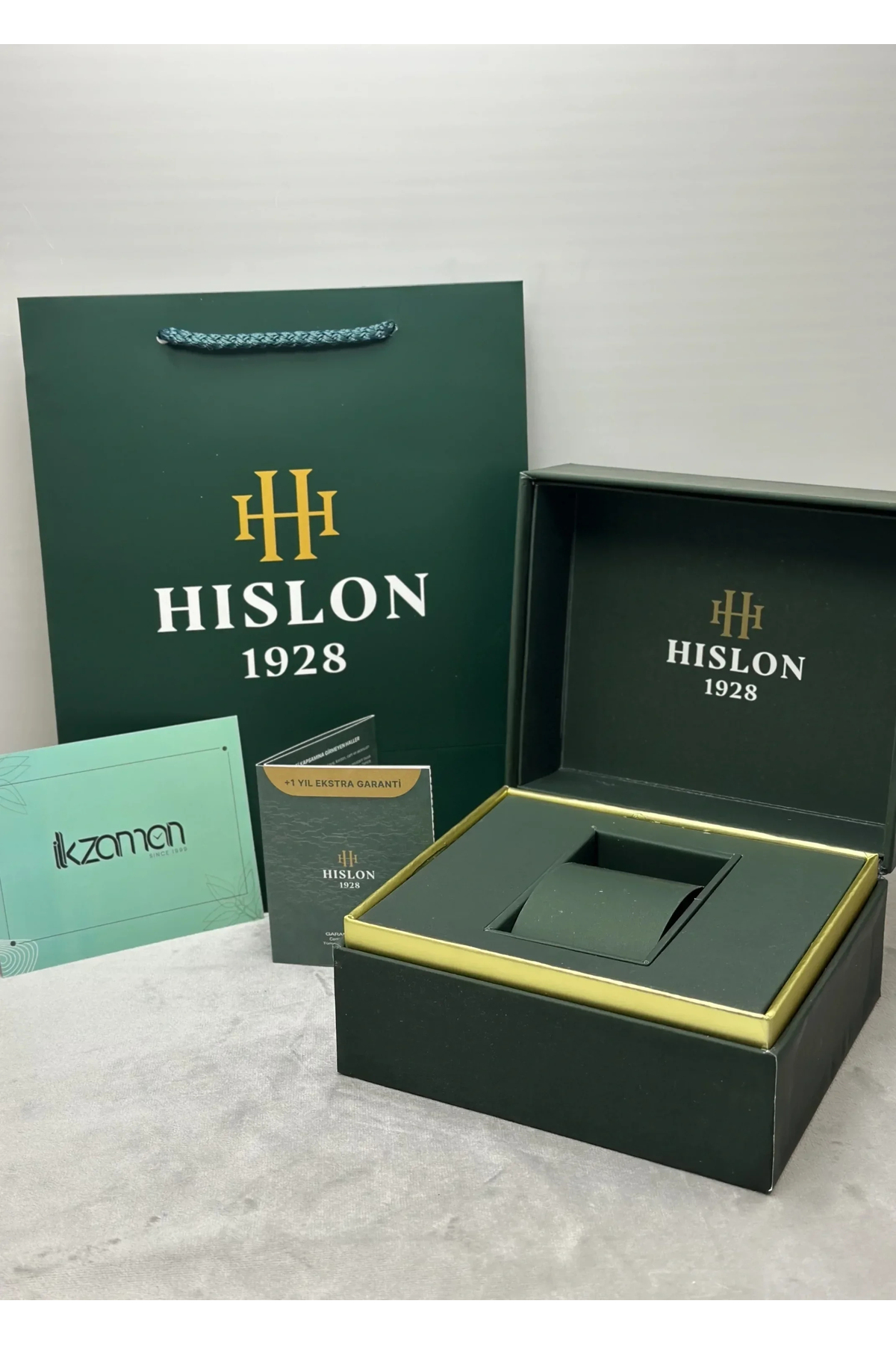 Hislon Orijinal Deri Kordon Su Geçirmez Erkek Kol Saati ILKMS101R-02KR