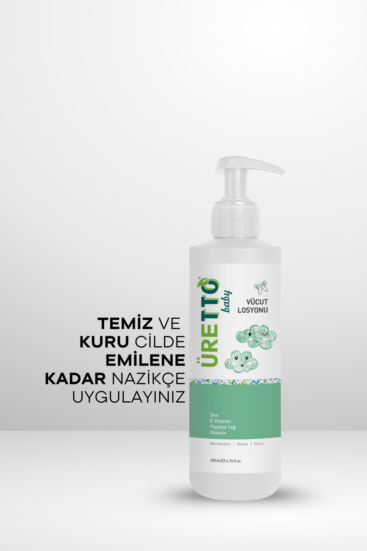 TTO Üretto Baby Vücut Losyonu 200 ML fotoğrafı 5 (önizleme)