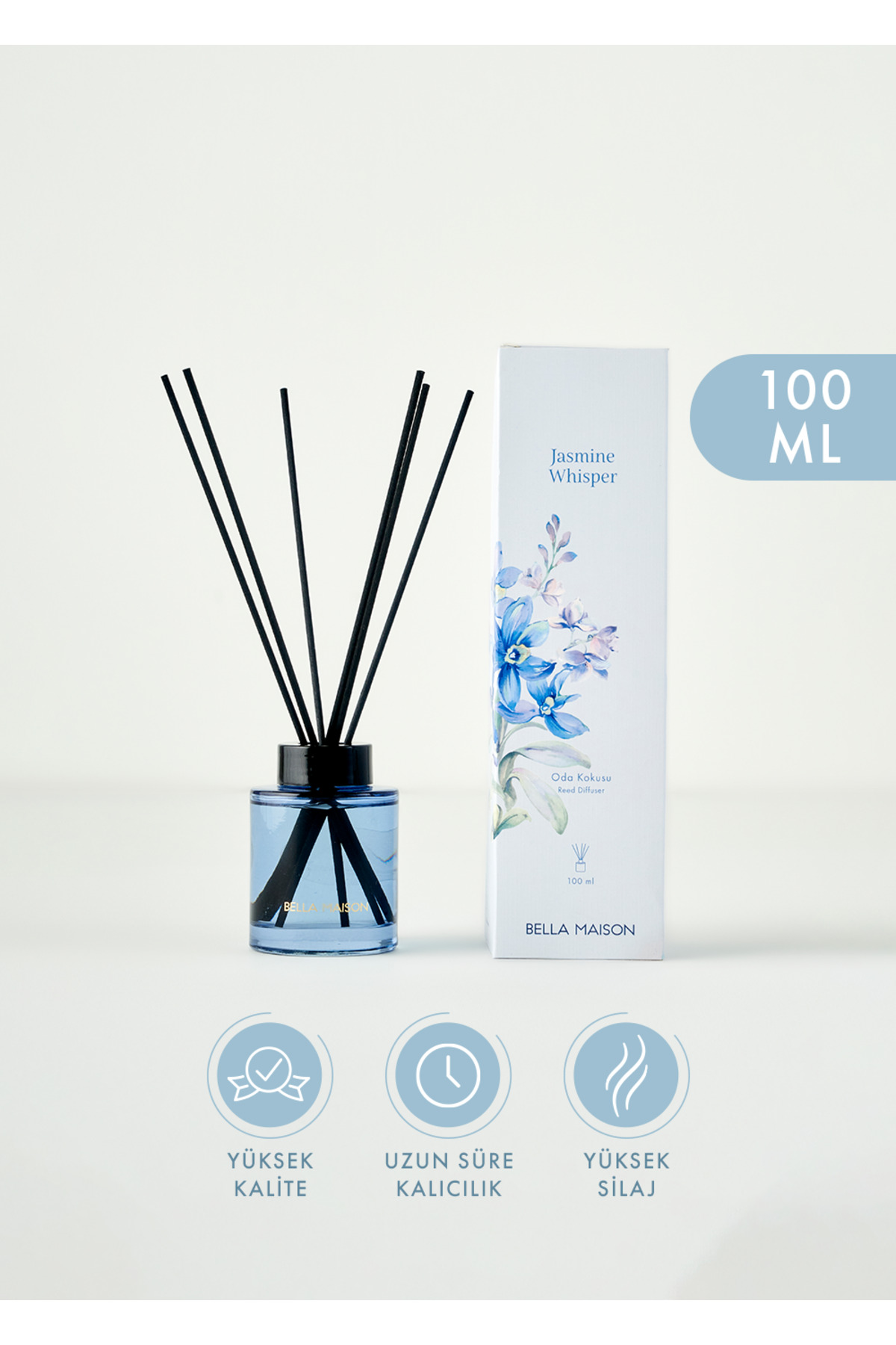 Jasmine Whisper Stick Room Fragrance Blue (100 ml)