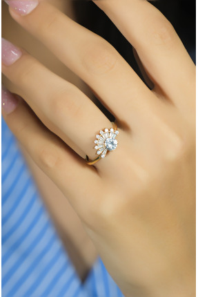 güneyler altın FANTAZİ YÜZÜK 14 AYAR A049495