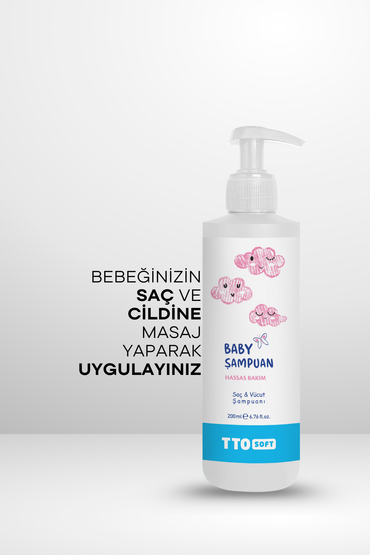 TTO Soft Bebek Şampuanı 200ml fotoğrafı 5 (önizleme)