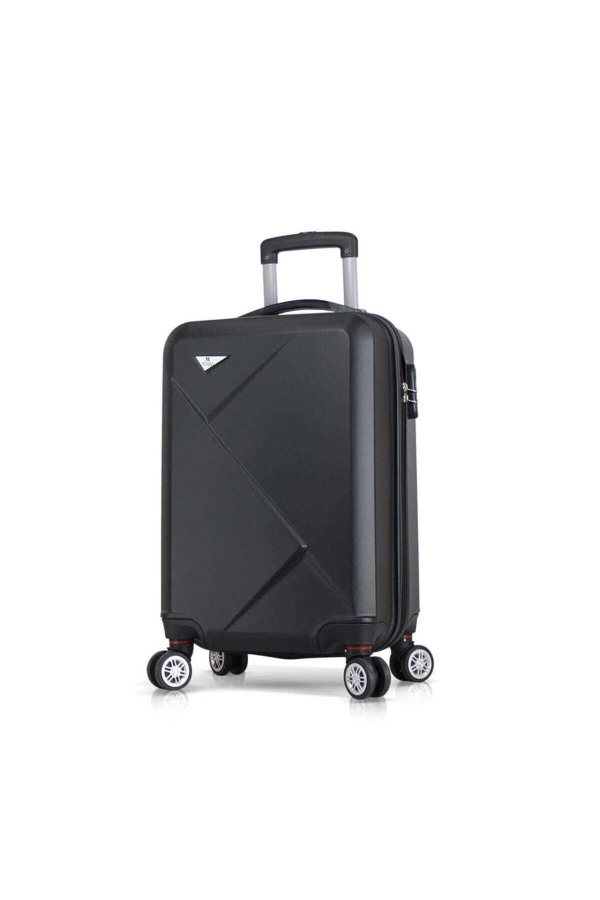 My Valice  Siyah Unisex Kabin Boy Valiz MV8046