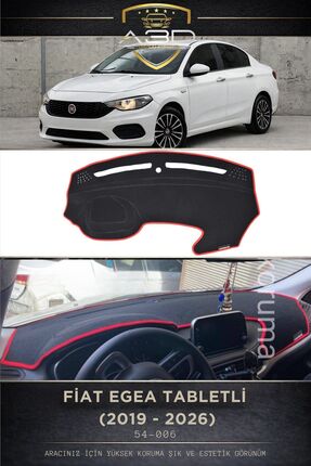 A3D TORPİDO KORUMA Fiat Egea Tabletli 2019 Ön Gögüs Panel Torpido Koruma Koru...