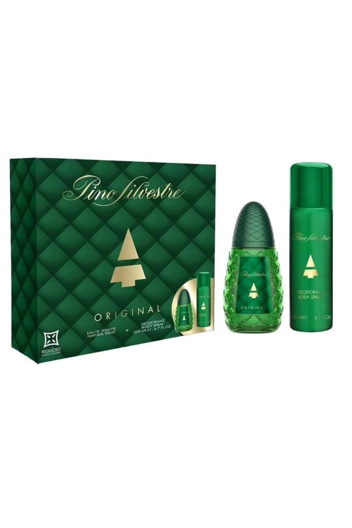 Pino Silvestre عطر مردانه ۱۲۵ میلی‌لیتری + اسپری ۲۰۰ میلی‌لیتری — ۶۷۹۶۰۲۲۹۸۱۳۱