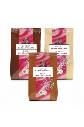 Altınmarka Sütlü/bitter/beyaz Damla Çikolata 1 Kg