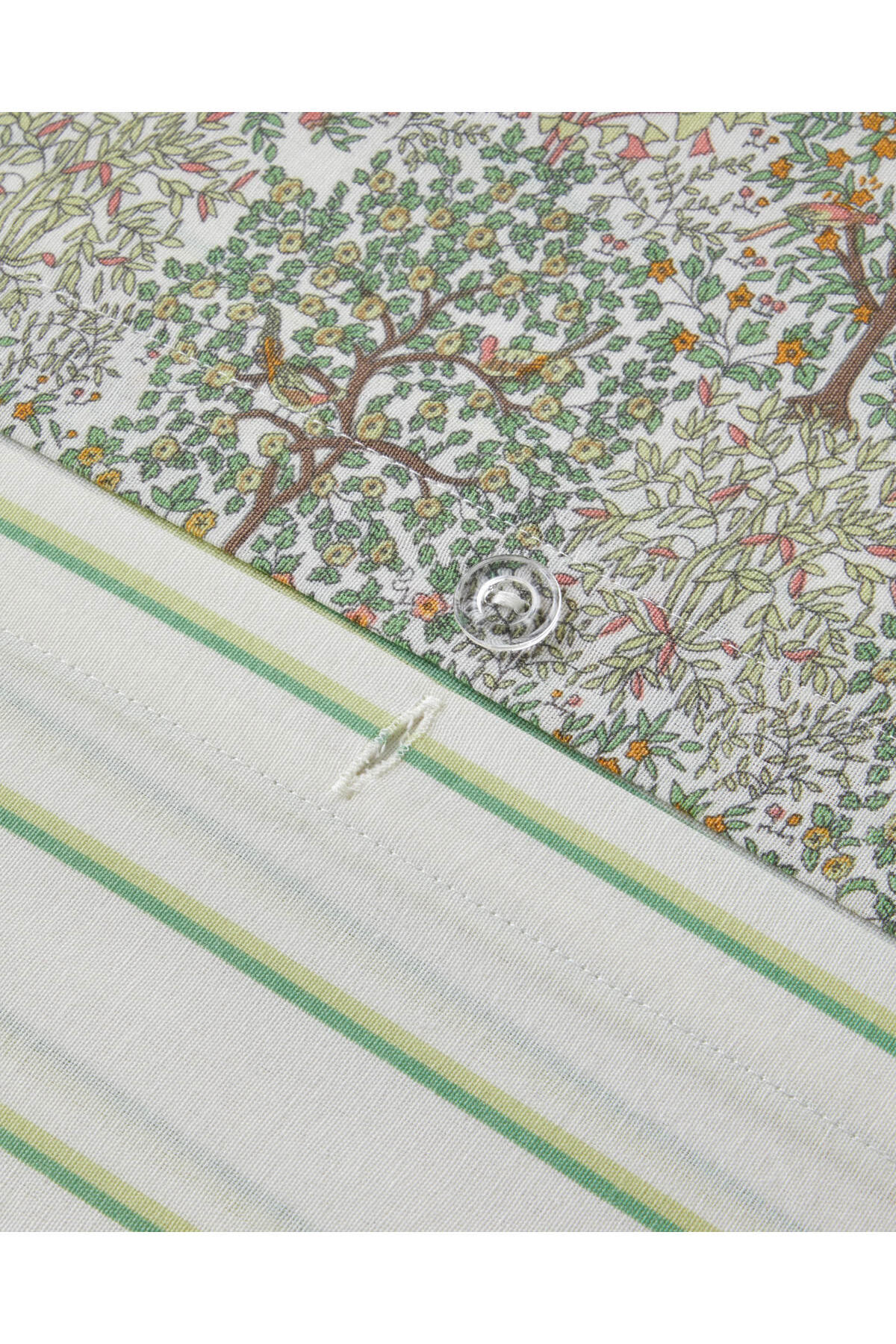 English Home Serenade Kolay Ütülenir Çift Kişilik Nevresim Seti 200x220 cm Yeşil fotoğrafı 6 (önizleme)