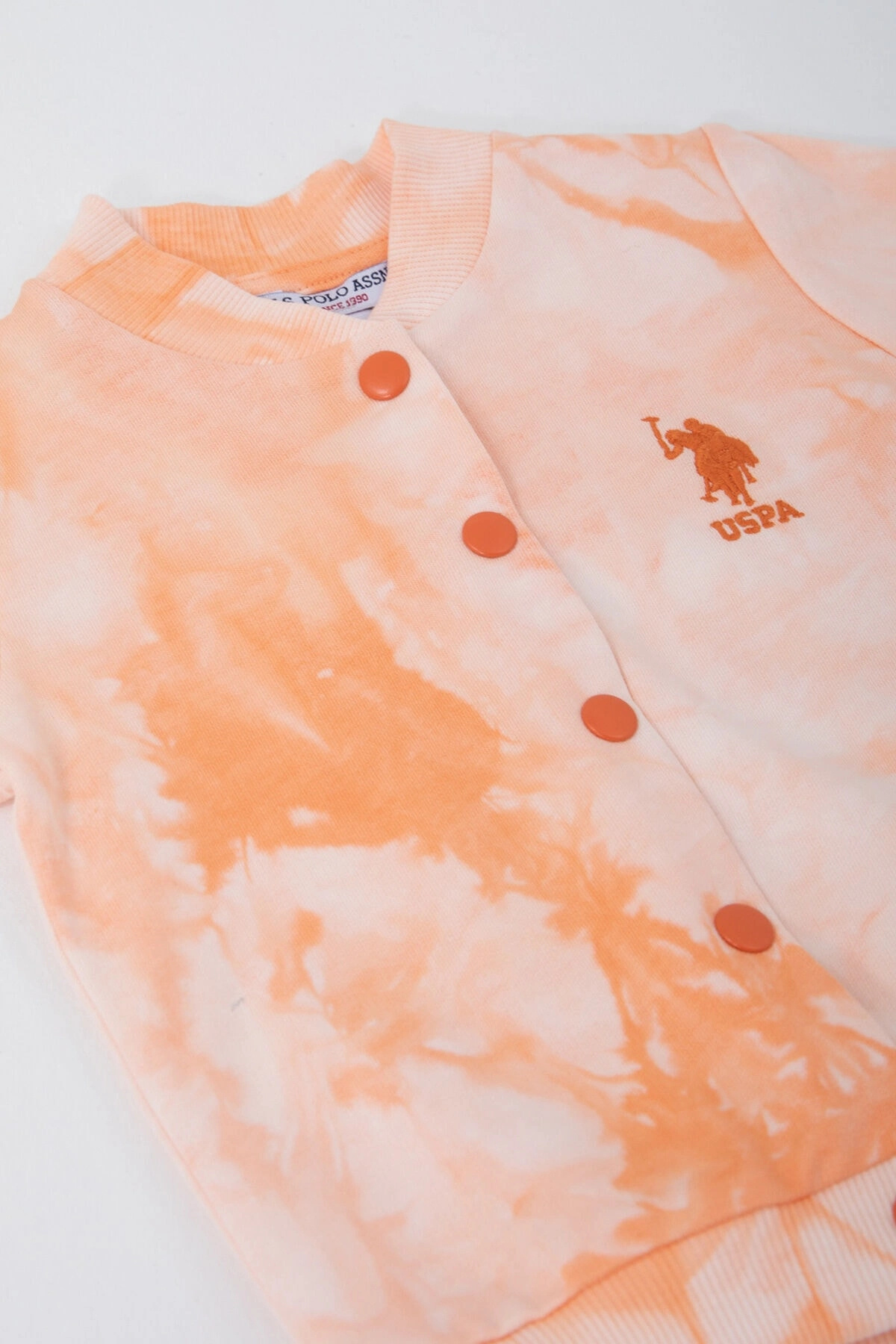 U.S. Polo Assn. U.s. Polo Assn Creamy Intensity Somon Bebek Hırka fotoğrafı 2 (önizleme)